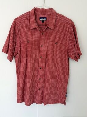 PATAGONIA Men's Back Step Shirt in Owens: New Adobe Plaid Style #53139